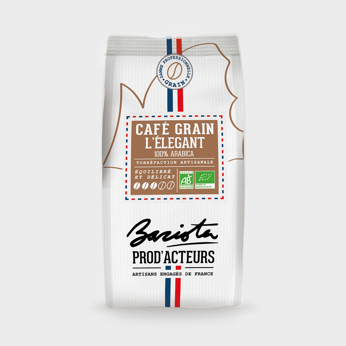 L'Élégant Les Prod'acteurs Café en grains 1kg
