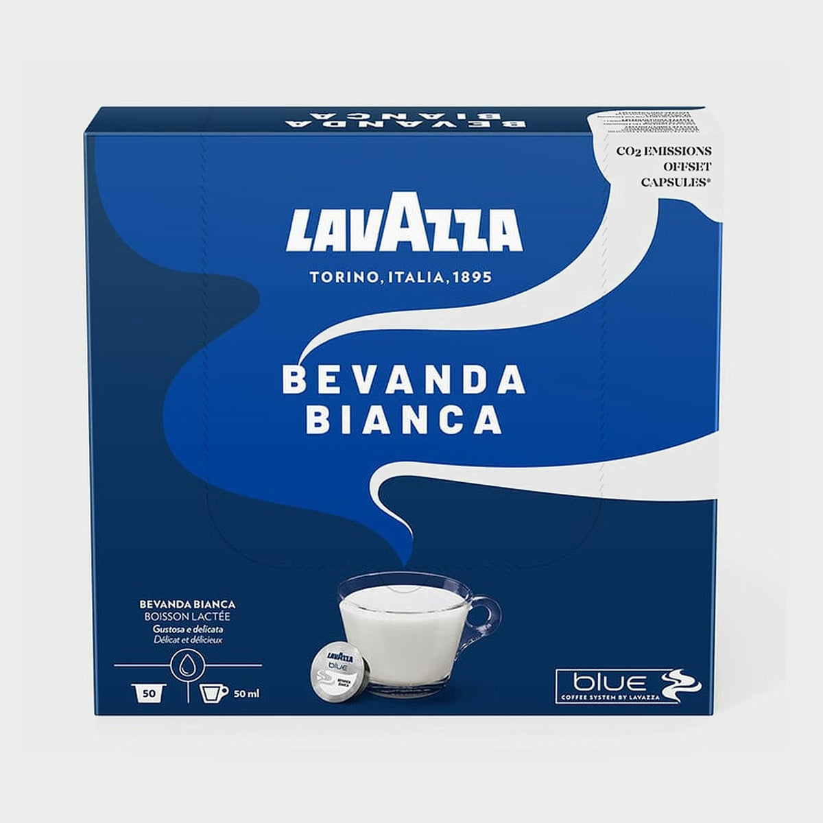 Capsules lait Lavazza Blue boite de 50