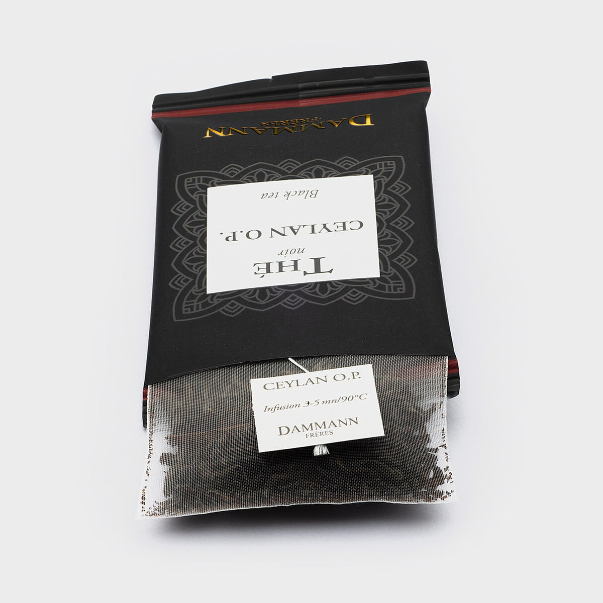 Thé noir Ceylan O.P. Dammann Frères 250 sachets Cristal® – vue 2