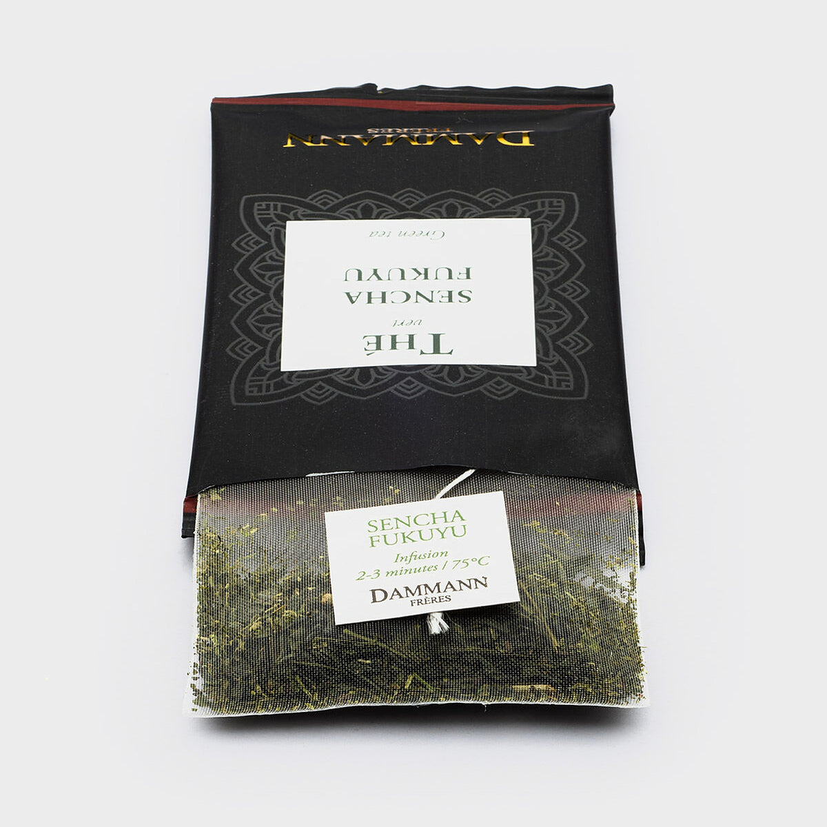 Thé vert Sencha Fukuyu Dammann Frères 250 sachets Cristal® – vue 2