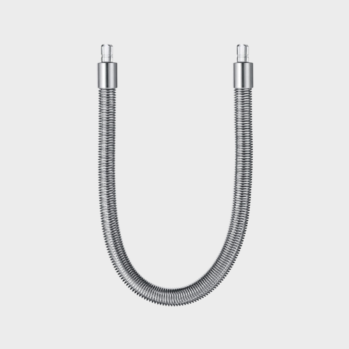 Tuyau lait inox Jura 23 cm
