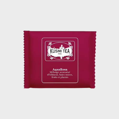 sachet de thé kusmi tea infusion aquarosa