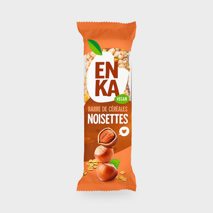 Barre de céréales noisette Enka – carton de 20 × 45 g