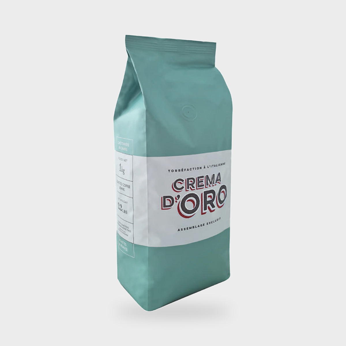 Café en grains Crema d'Oro Cafés Richard, paquet 1 kg