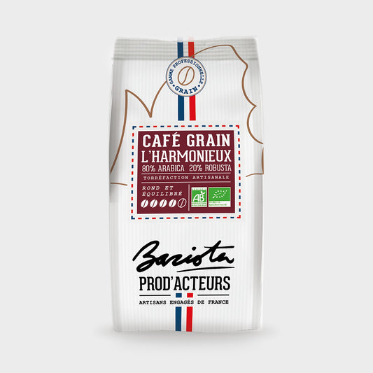 L'Harmonieux Les Prod'acteurs café en grains 1kg