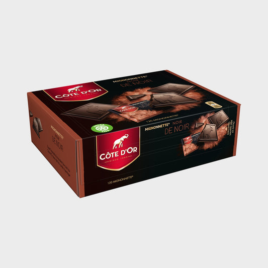 Carrés chocolat noir 54% Côte d'Or 120 pièces