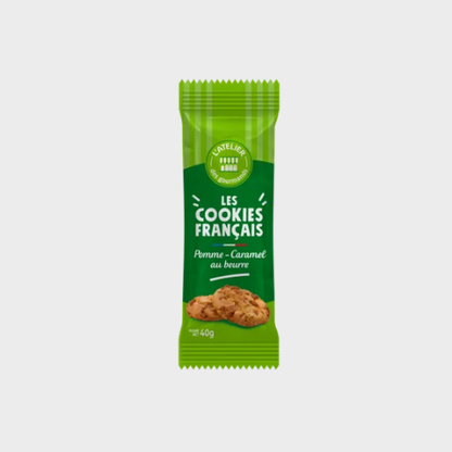 Cookie pomme caramel L'Atelier des Gourmands – carton de 80 × 40 g