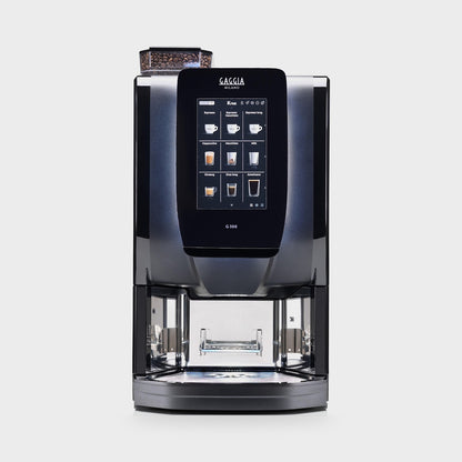 Machine à café professionnelle Gaggia G300 Krea vue de face, écran tactile Krea