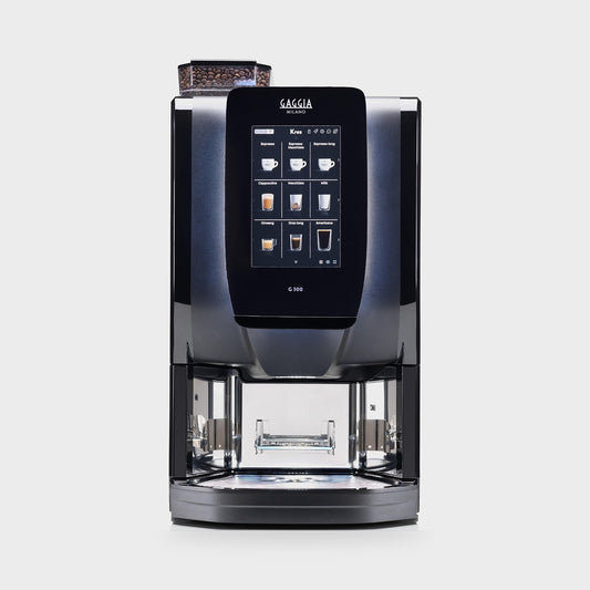Machine à café professionnelle Gaggia G300 Krea vue de face, écran tactile Krea
