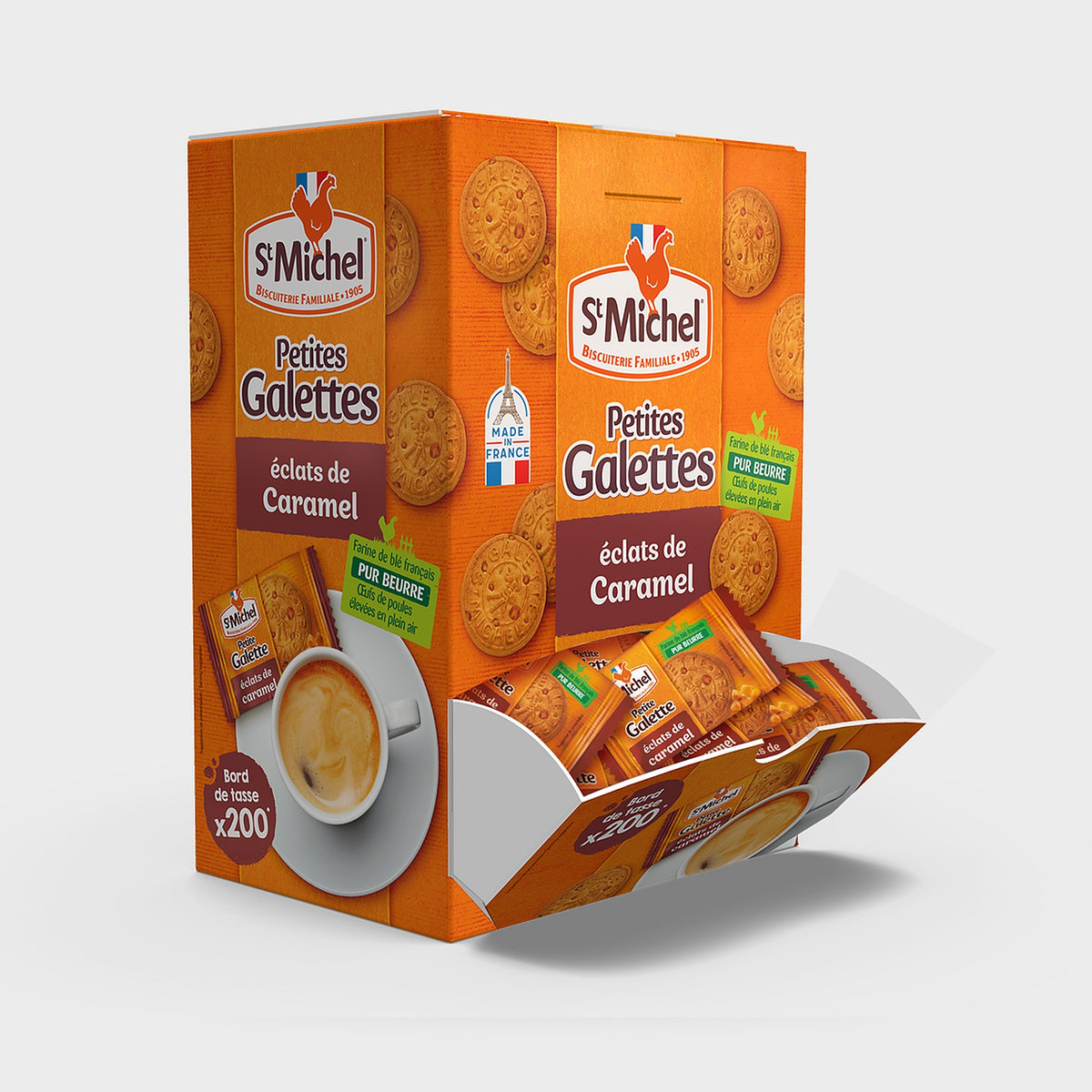 Galettes caramel St Michel 200 pièces