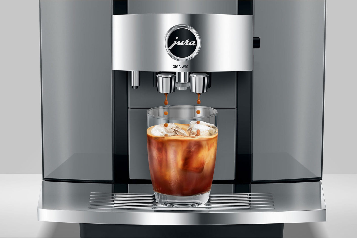 Jura GIGA W10 Diamond Silver machine automatique