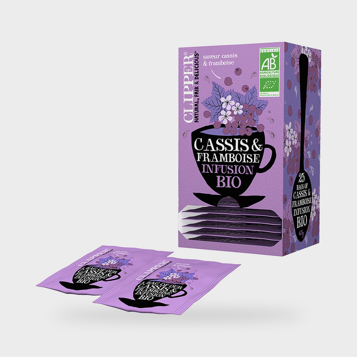 Infusion cassis framboise Clipper