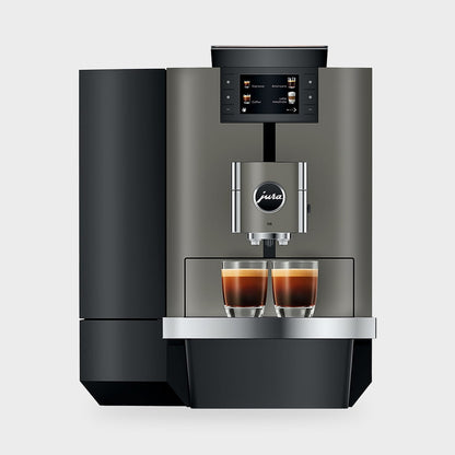 Jura X10 Dark Inox de face