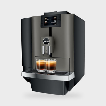 Machine à café Jura X4 Dark Inox professionnelle 100 tasses par jour