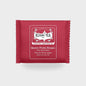 Sachet enveloppé Kusmi Tea Quatre Fruits Rouges, thé noir bio, boîte de 100 sachets