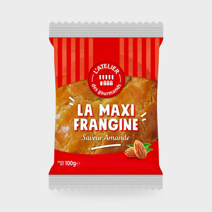 Maxi frangine amande L'Atelier des Gourmands – carton de 24 × 100 g
