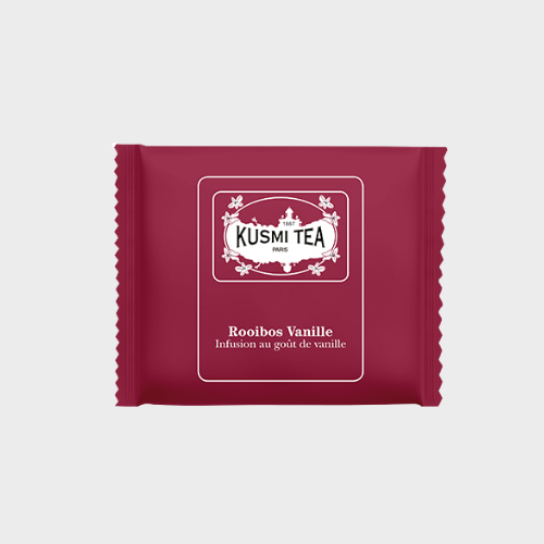 sachet de thé kusmi tea infusion rooibos vanille