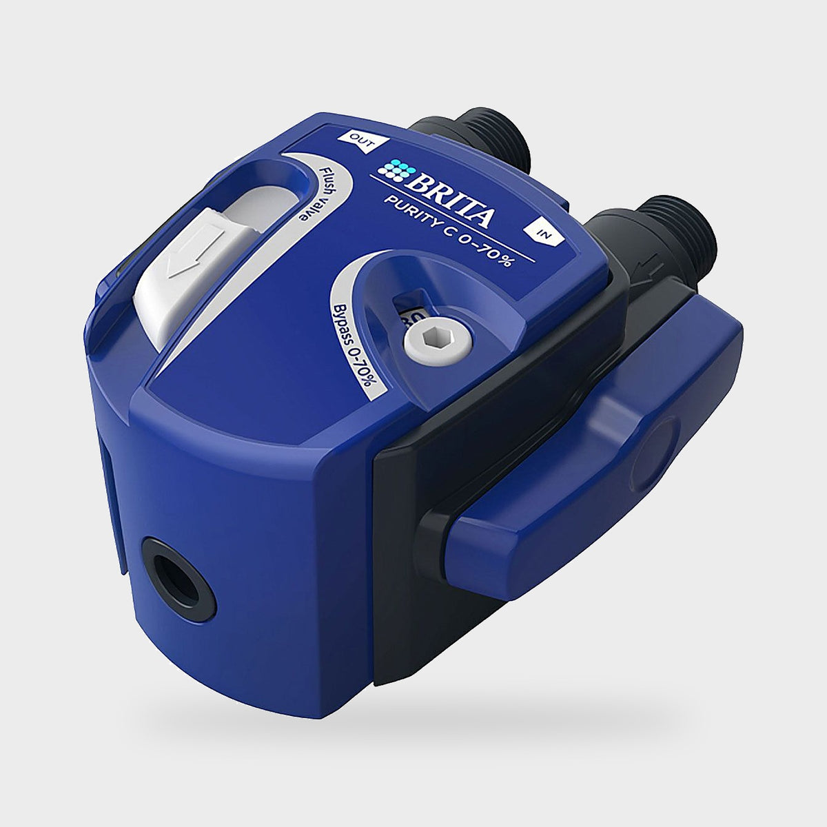Tête de filtre Brita Purity C 0-70 % by-pass variable raccord G3/8