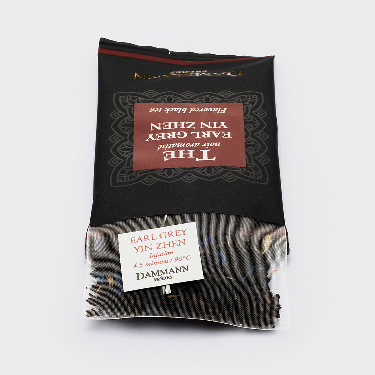 Thé noir Earl Grey Yin Zhen Dammann Frères 250 sachets Cristal® – vue 2