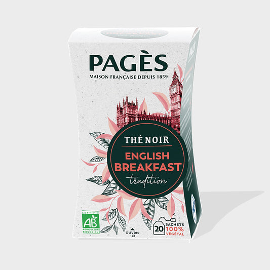 Thé Noir English Breakfast Pagès 50 sachets — visuel produit