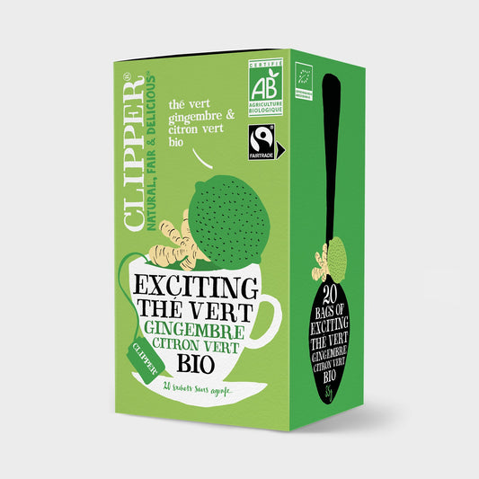 Thé vert citron gingembre Clipper