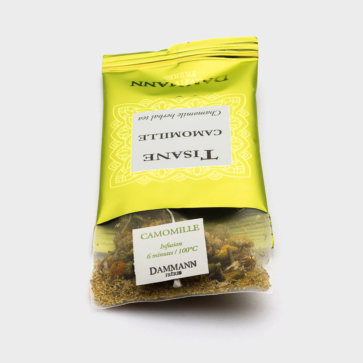 Tisane camomille Dammann Frères 250 sachets Cristal® – vue 2