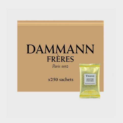 Tisane menthe poivrée Dammann Frères 250 sachets Cristal®