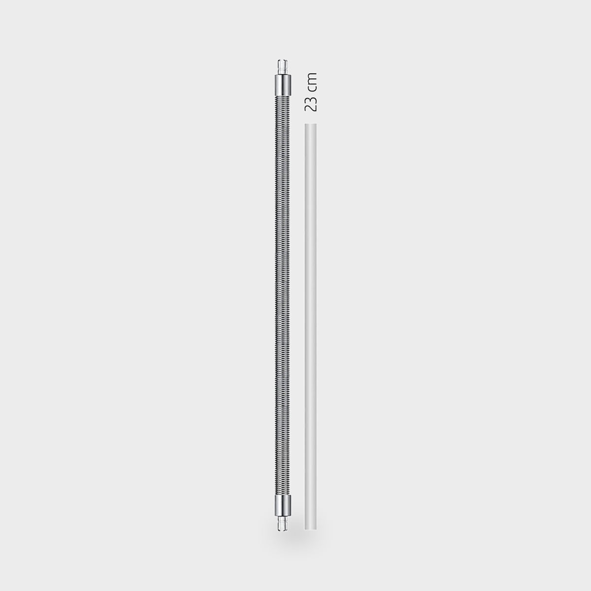 Tuyau lait inox Jura 23 cm – vue 2