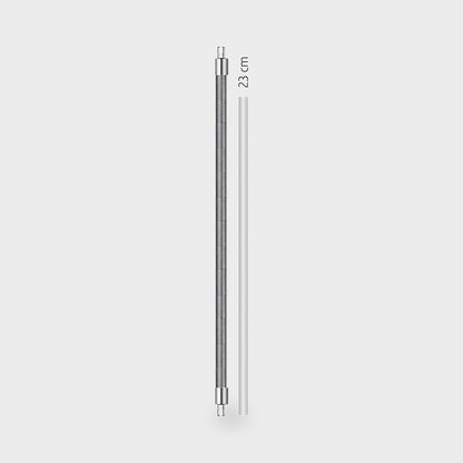 Tuyau lait inox Jura 23 cm – vue 2