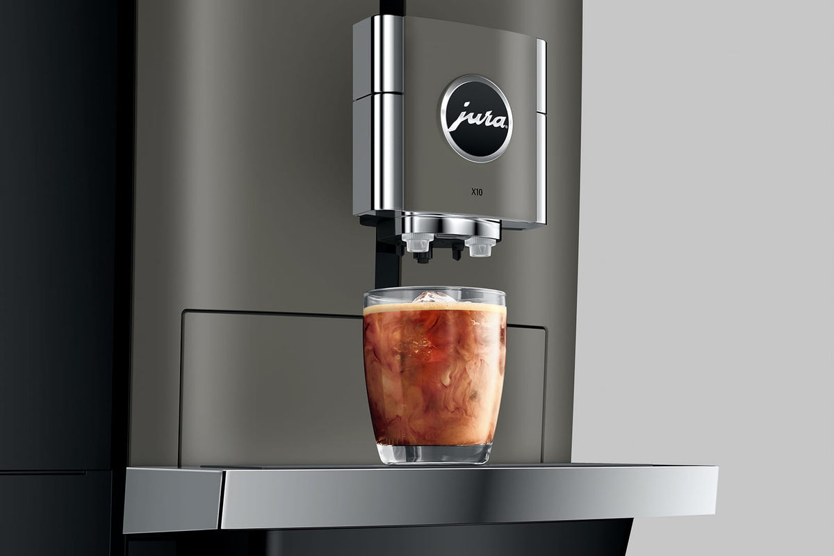 Jura X10 Dark Inox, préparation Cold Brew